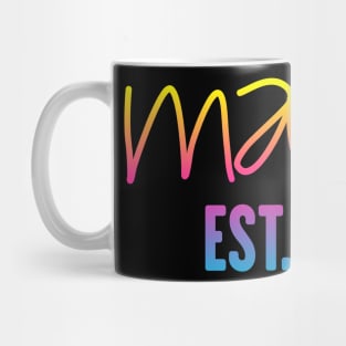 Mama Est 2024 shirt, Promoted to Mommy Mother's Day 2024 Mug